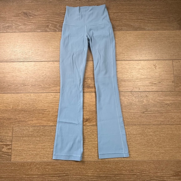 Lululemon Align High-Rise Mini Flared Pant 28" Utility Blue Size 0 Leggings - Picture 5 of 8